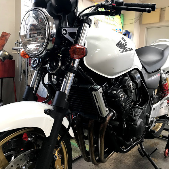 CB400SF nc42 タンク カウル セット （中古美品 CB400SB NC42